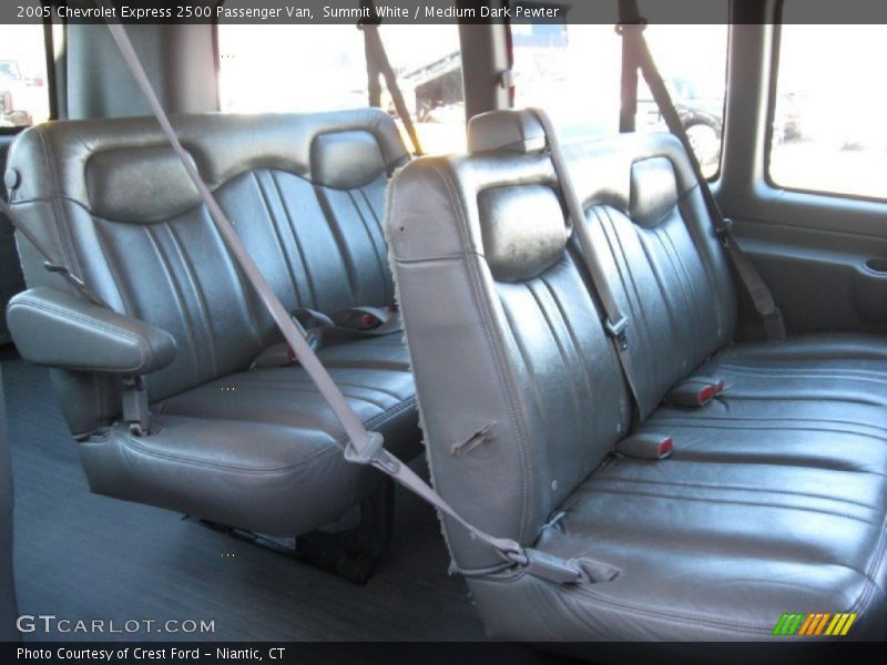 Summit White / Medium Dark Pewter 2005 Chevrolet Express 2500 Passenger Van