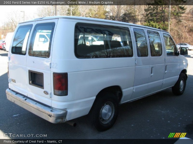 Oxford White / Medium Graphite 2002 Ford E Series Van E150 XL Passenger