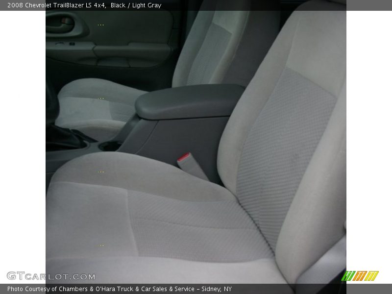 Black / Light Gray 2008 Chevrolet TrailBlazer LS 4x4