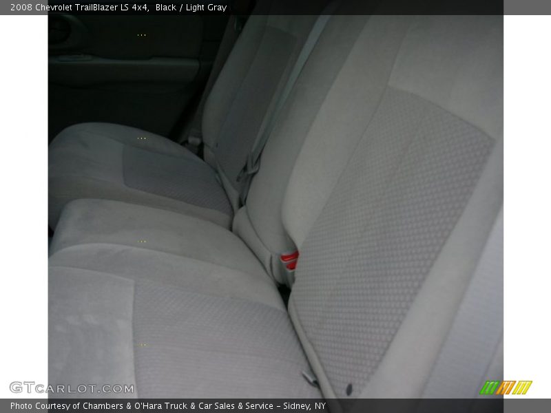 Black / Light Gray 2008 Chevrolet TrailBlazer LS 4x4
