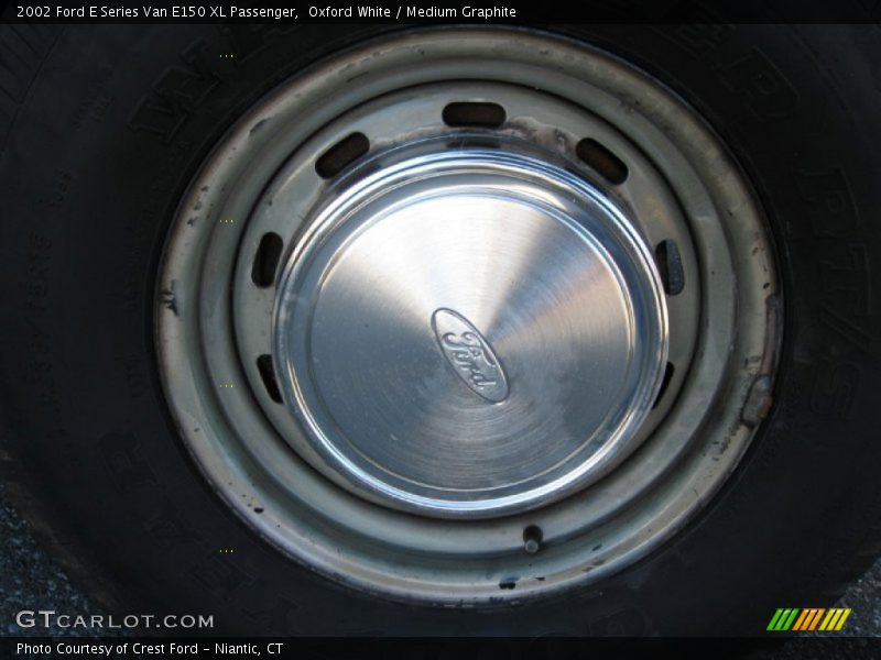 Oxford White / Medium Graphite 2002 Ford E Series Van E150 XL Passenger