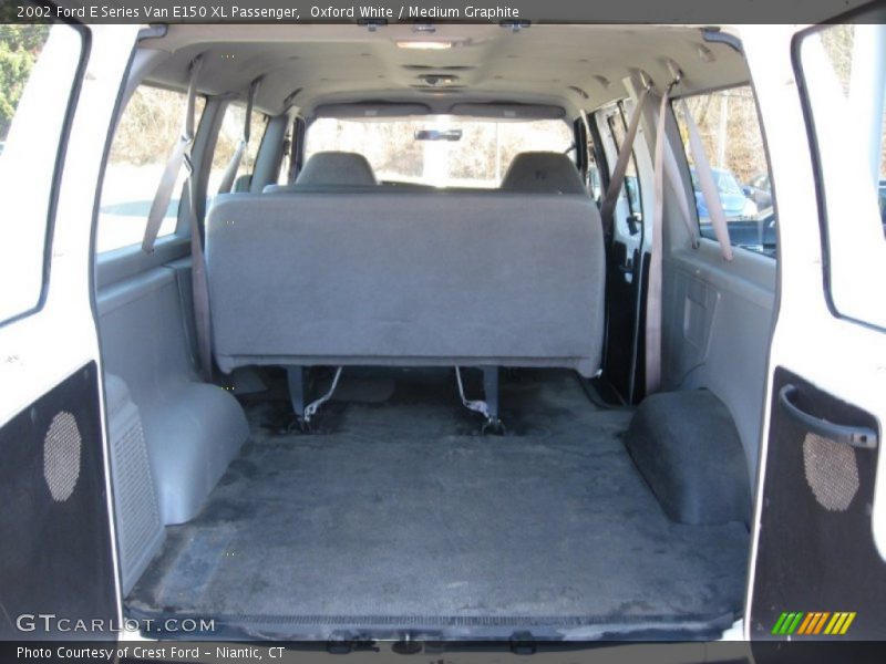Oxford White / Medium Graphite 2002 Ford E Series Van E150 XL Passenger