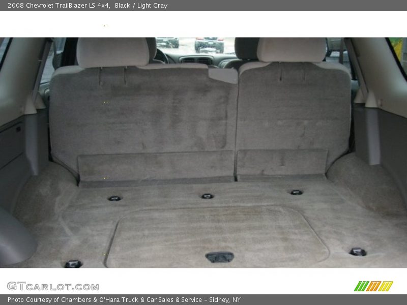 Black / Light Gray 2008 Chevrolet TrailBlazer LS 4x4