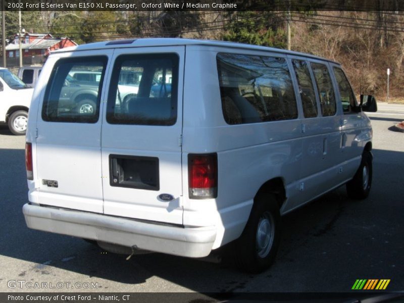 Oxford White / Medium Graphite 2002 Ford E Series Van E150 XL Passenger