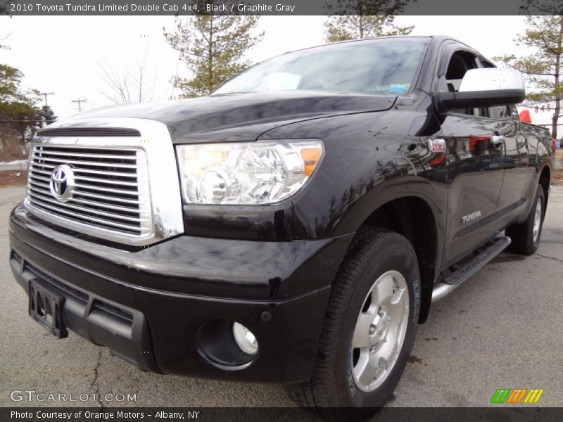 Black / Graphite Gray 2010 Toyota Tundra Limited Double Cab 4x4