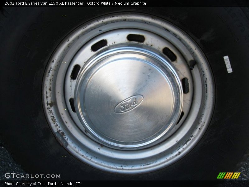 Oxford White / Medium Graphite 2002 Ford E Series Van E150 XL Passenger