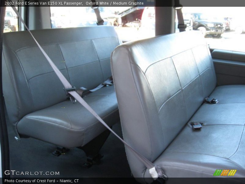 Oxford White / Medium Graphite 2002 Ford E Series Van E150 XL Passenger