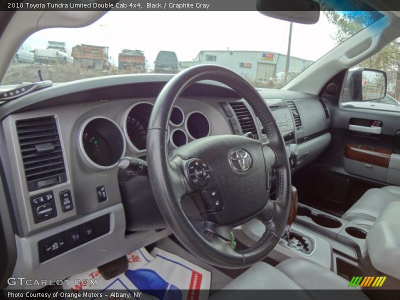 Black / Graphite Gray 2010 Toyota Tundra Limited Double Cab 4x4