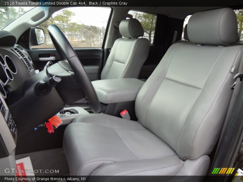 Black / Graphite Gray 2010 Toyota Tundra Limited Double Cab 4x4