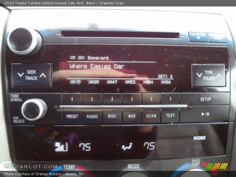 Black / Graphite Gray 2010 Toyota Tundra Limited Double Cab 4x4