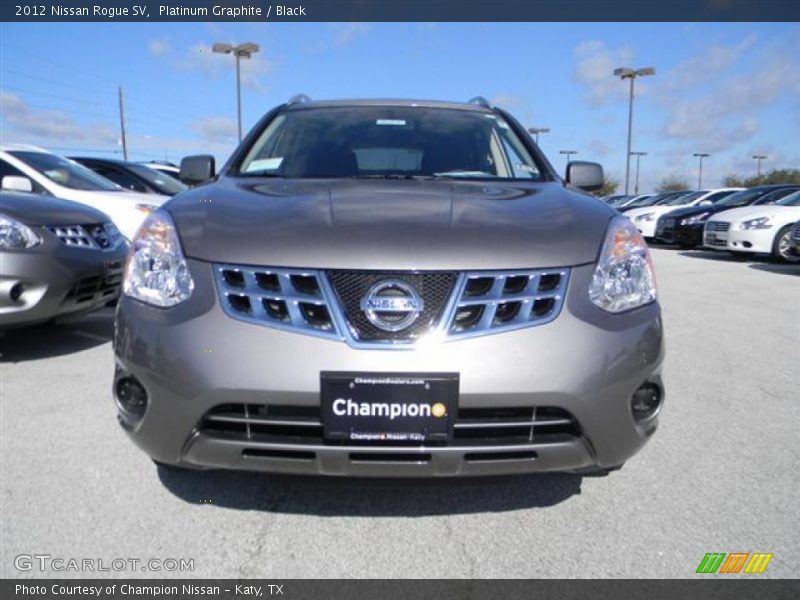 Platinum Graphite / Black 2012 Nissan Rogue SV