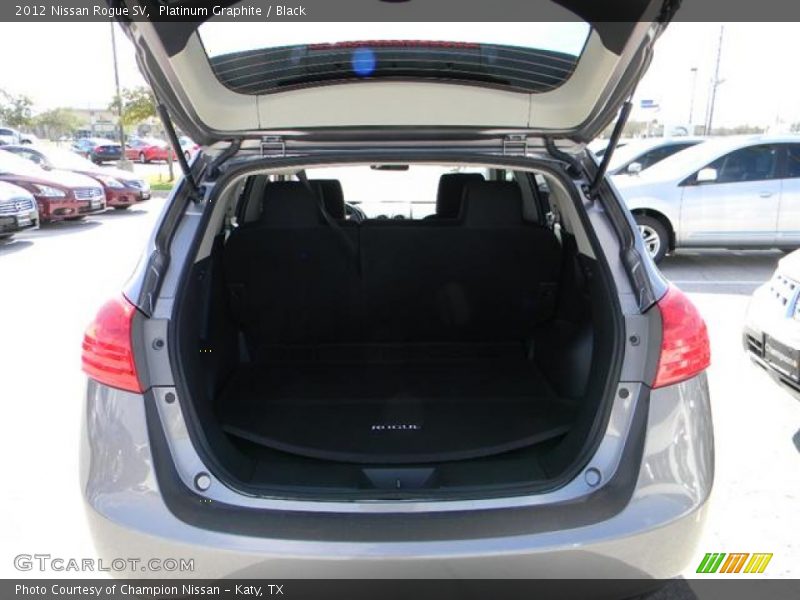 Platinum Graphite / Black 2012 Nissan Rogue SV