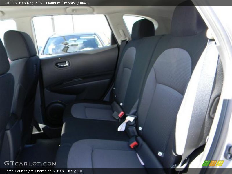 Platinum Graphite / Black 2012 Nissan Rogue SV