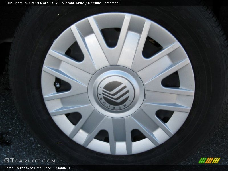 Vibrant White / Medium Parchment 2005 Mercury Grand Marquis GS