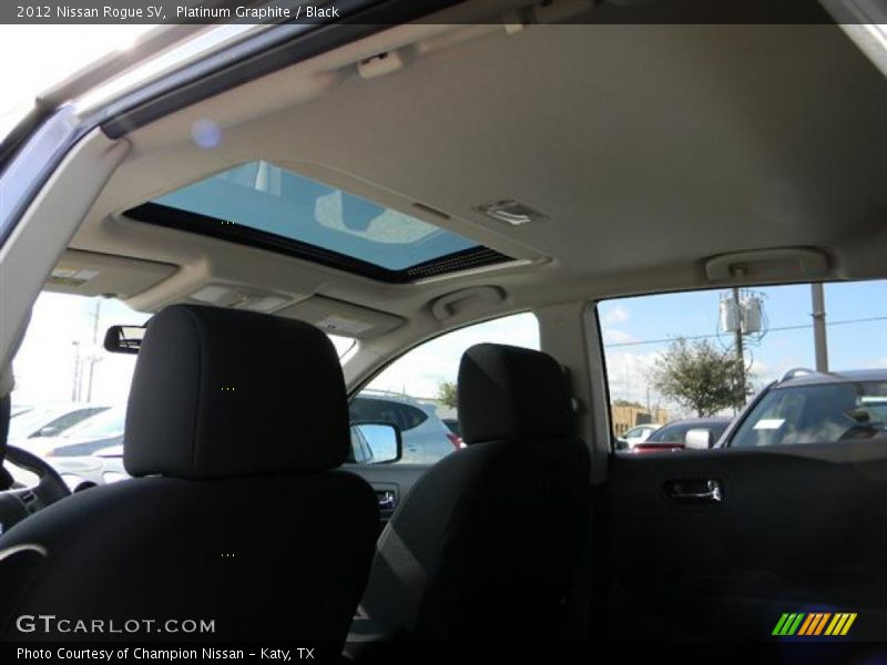 Platinum Graphite / Black 2012 Nissan Rogue SV