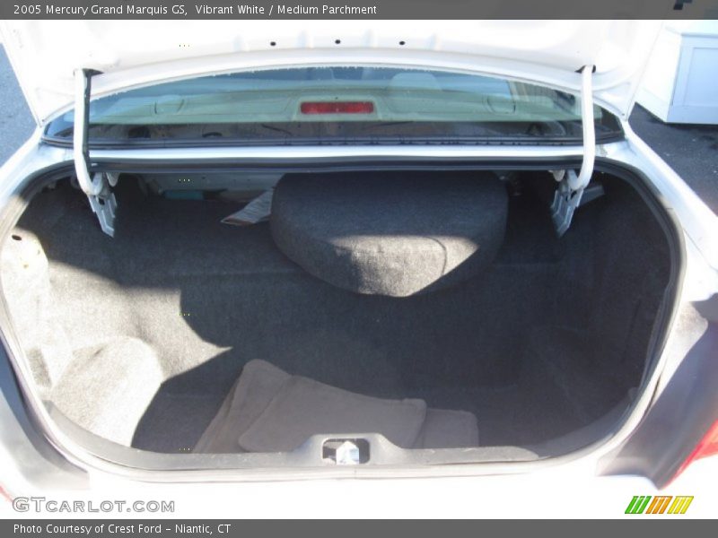 Vibrant White / Medium Parchment 2005 Mercury Grand Marquis GS