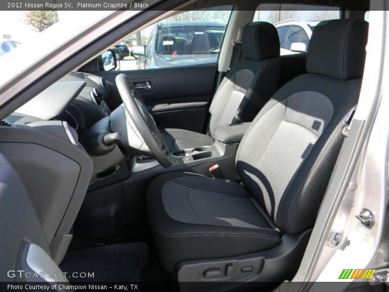 Platinum Graphite / Black 2012 Nissan Rogue SV