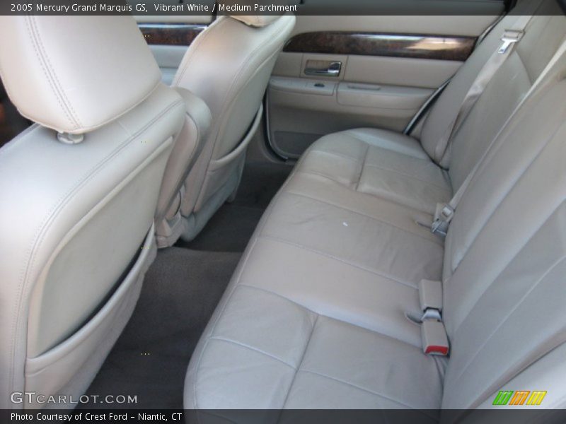 Vibrant White / Medium Parchment 2005 Mercury Grand Marquis GS