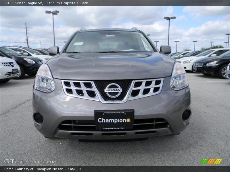 Platinum Graphite / Black 2012 Nissan Rogue SV