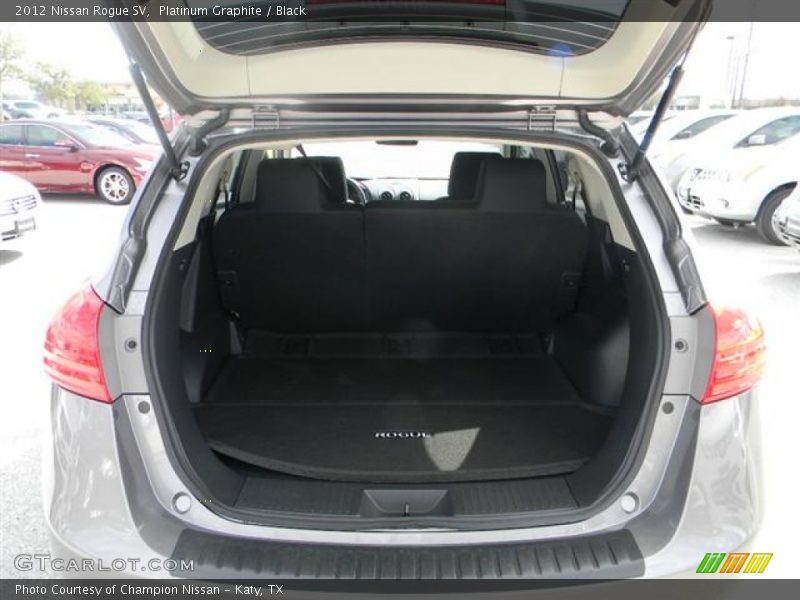 Platinum Graphite / Black 2012 Nissan Rogue SV