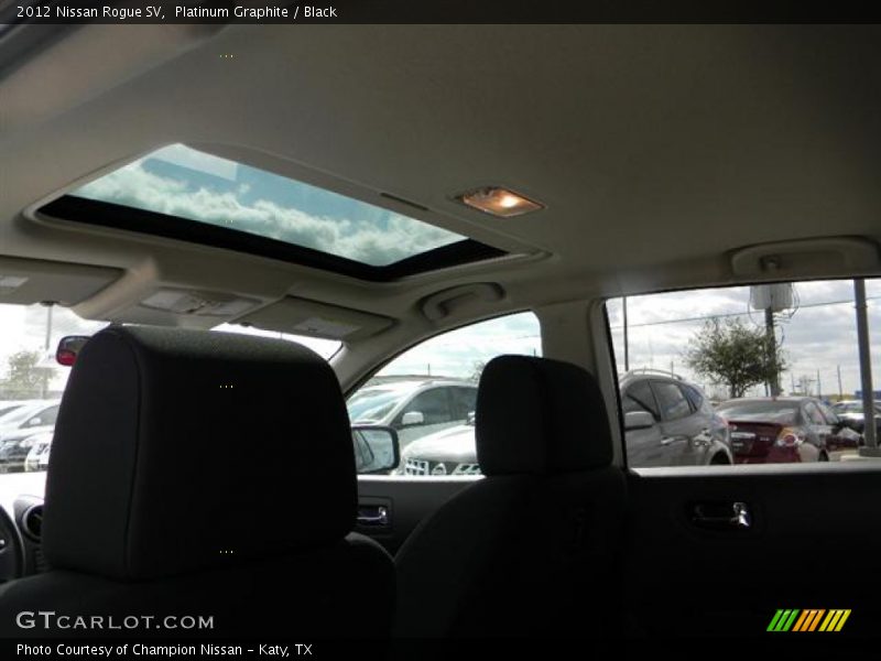 Platinum Graphite / Black 2012 Nissan Rogue SV