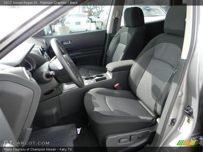Platinum Graphite / Black 2012 Nissan Rogue SV