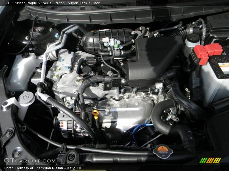 Super Black / Black 2012 Nissan Rogue S Special Edition