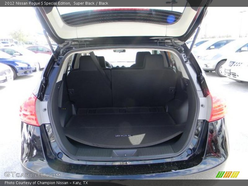 Super Black / Black 2012 Nissan Rogue S Special Edition