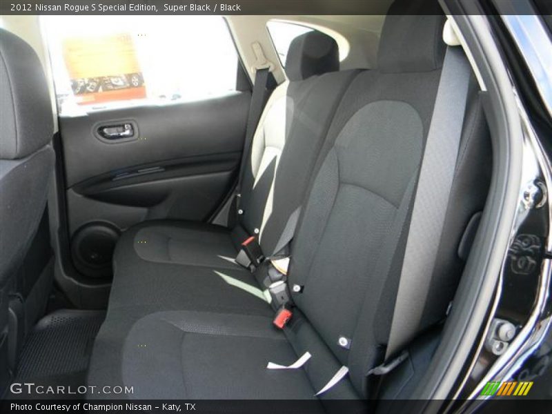 Super Black / Black 2012 Nissan Rogue S Special Edition