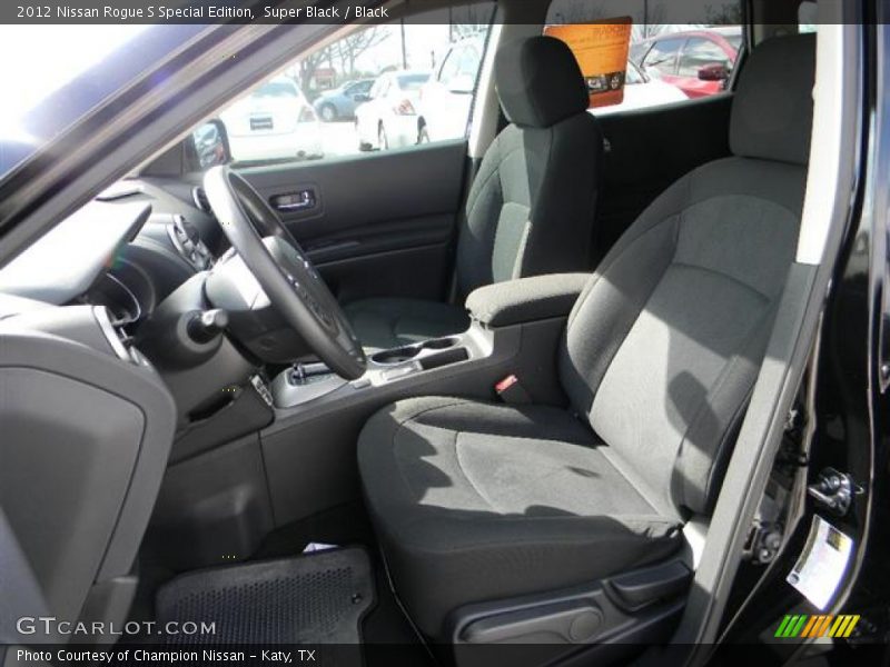 Super Black / Black 2012 Nissan Rogue S Special Edition