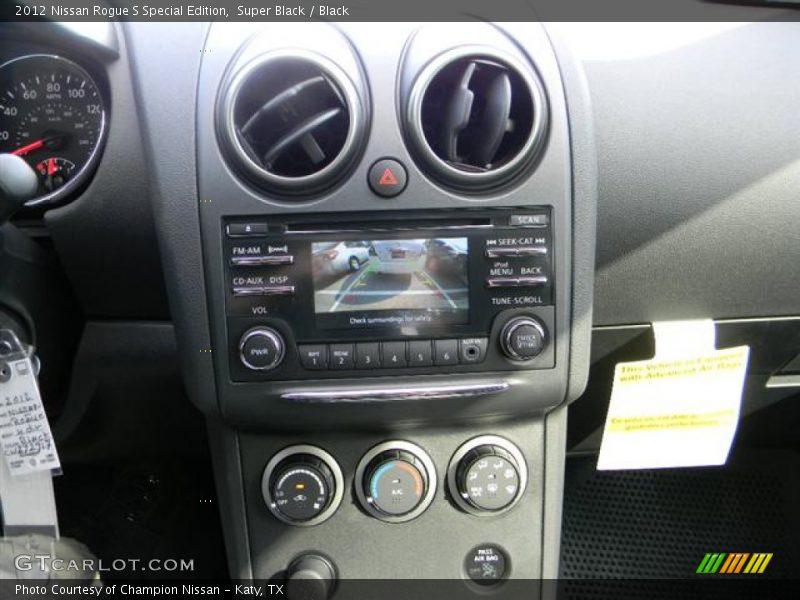 Super Black / Black 2012 Nissan Rogue S Special Edition