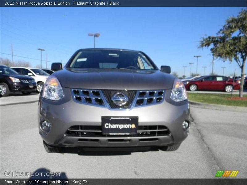 Platinum Graphite / Black 2012 Nissan Rogue S Special Edition