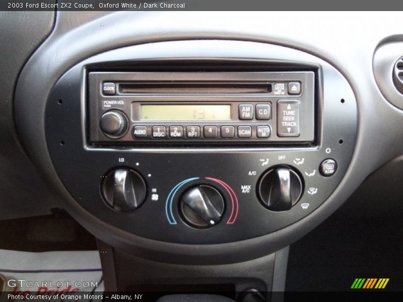 Audio System of 2003 Escort ZX2 Coupe