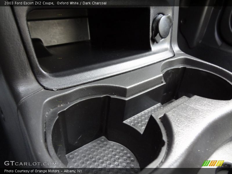 Oxford White / Dark Charcoal 2003 Ford Escort ZX2 Coupe