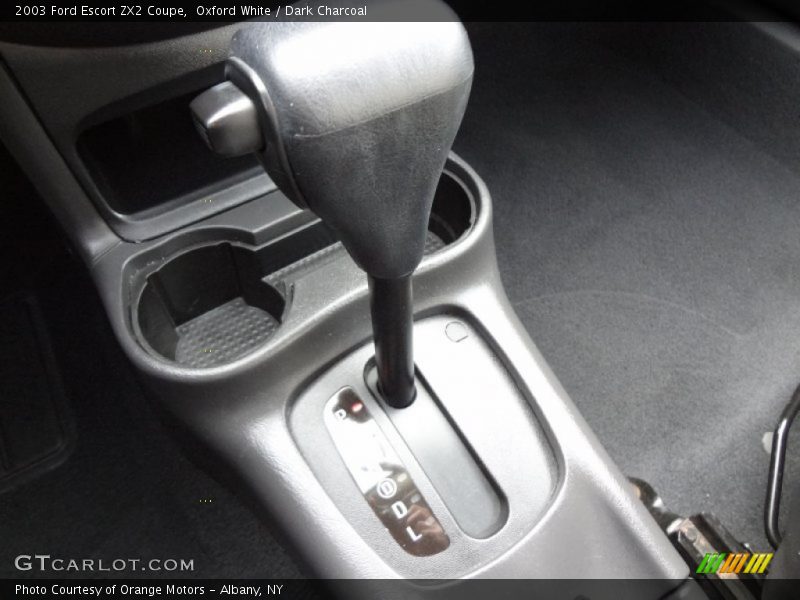 Oxford White / Dark Charcoal 2003 Ford Escort ZX2 Coupe