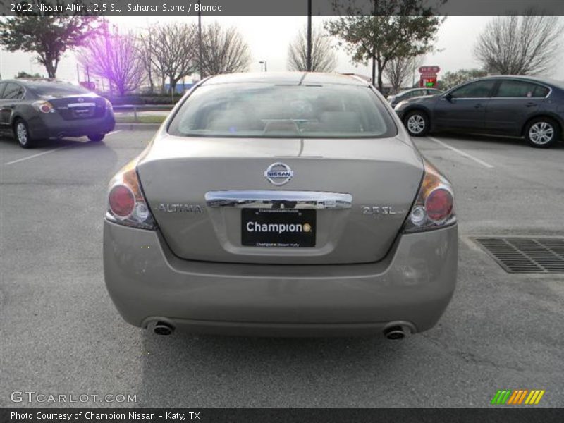 Saharan Stone / Blonde 2012 Nissan Altima 2.5 SL