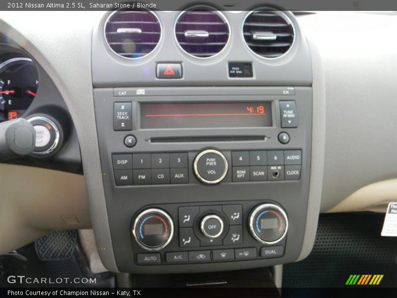 Saharan Stone / Blonde 2012 Nissan Altima 2.5 SL