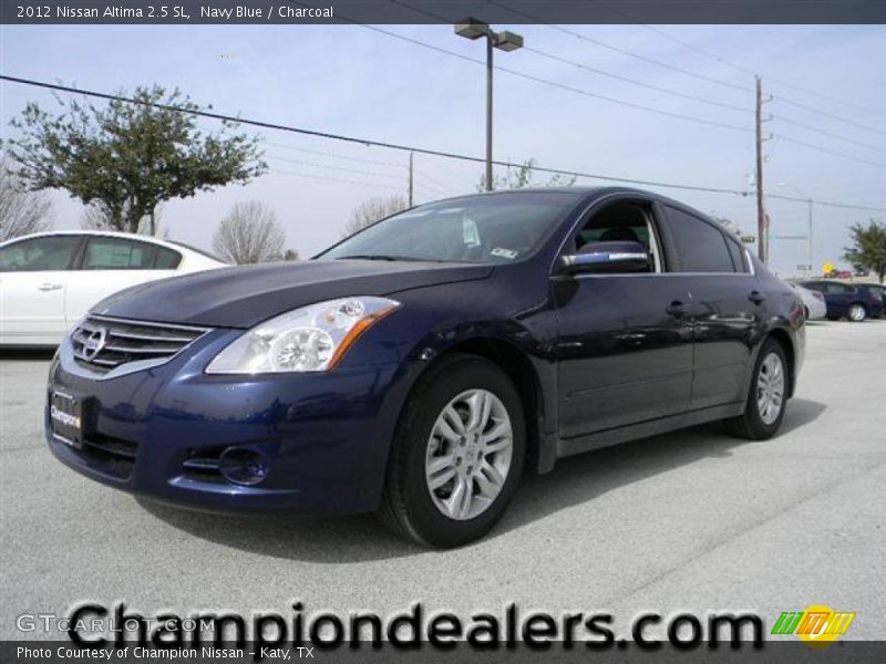 Navy Blue / Charcoal 2012 Nissan Altima 2.5 SL