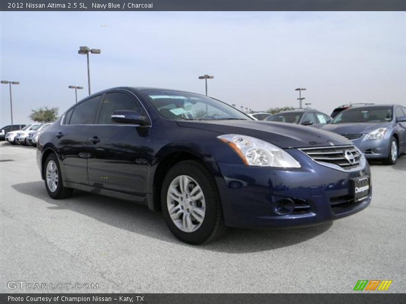 Navy Blue / Charcoal 2012 Nissan Altima 2.5 SL