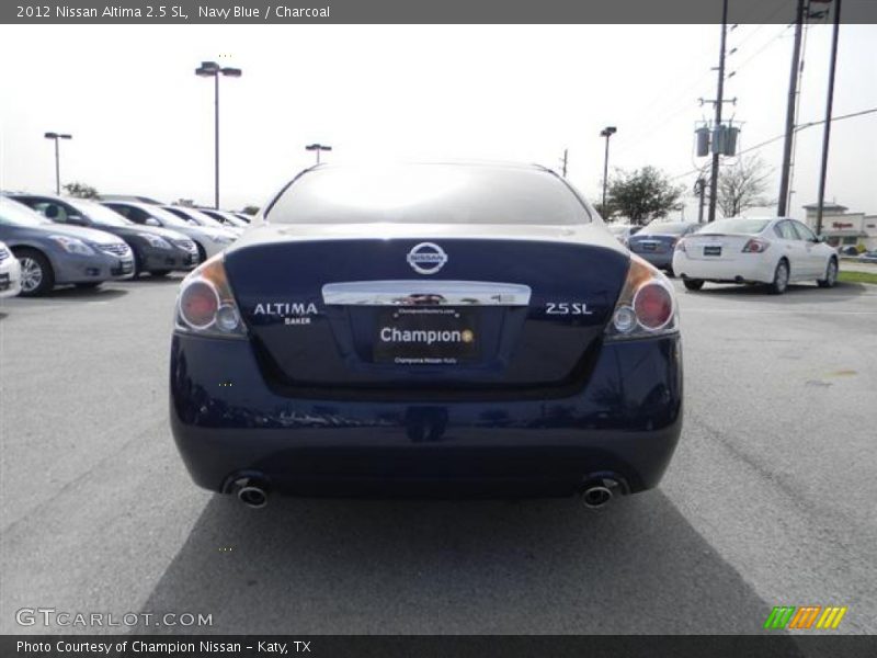 Navy Blue / Charcoal 2012 Nissan Altima 2.5 SL