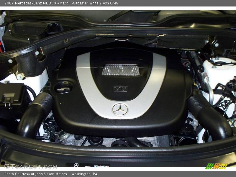 Alabaster White / Ash Grey 2007 Mercedes-Benz ML 350 4Matic