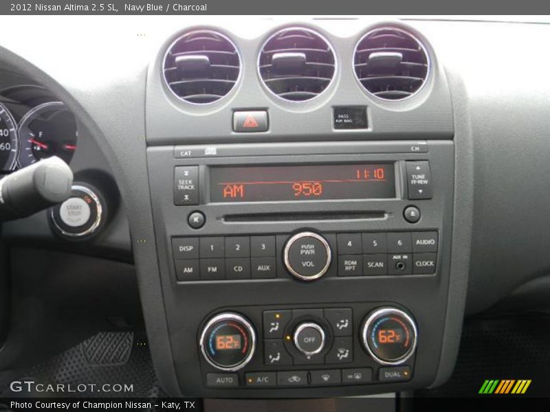 Navy Blue / Charcoal 2012 Nissan Altima 2.5 SL