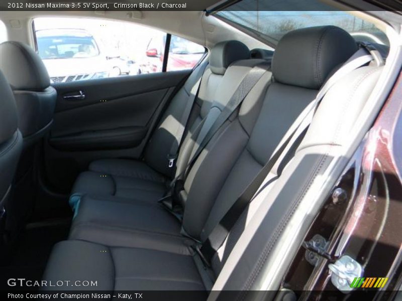 Crimson Black / Charcoal 2012 Nissan Maxima 3.5 SV Sport
