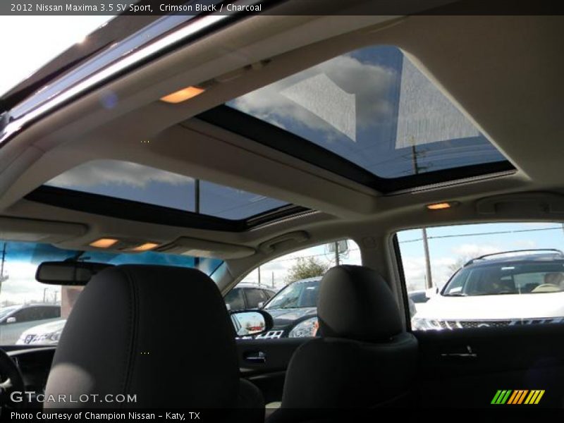 Crimson Black / Charcoal 2012 Nissan Maxima 3.5 SV Sport