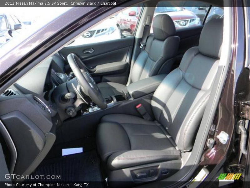 Crimson Black / Charcoal 2012 Nissan Maxima 3.5 SV Sport