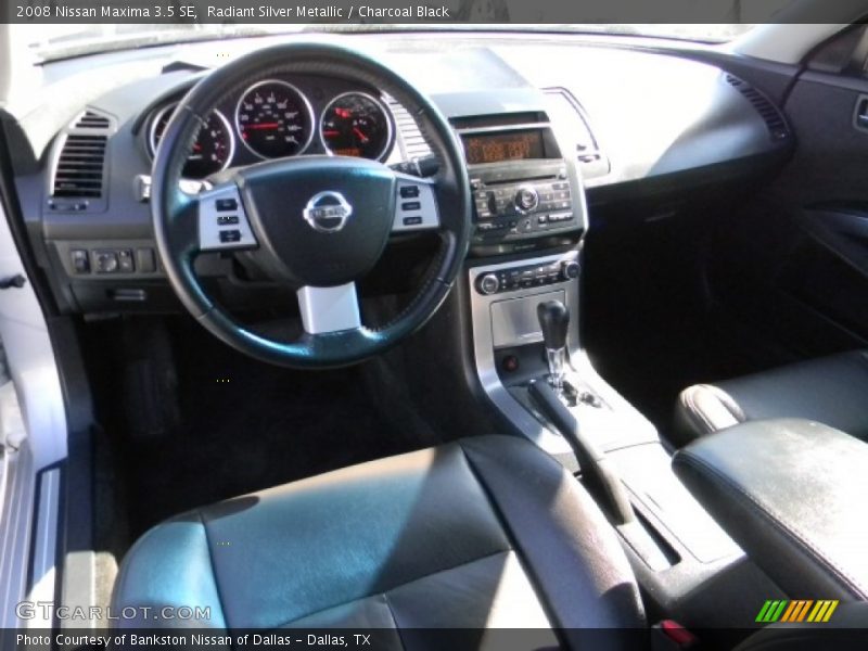 Radiant Silver Metallic / Charcoal Black 2008 Nissan Maxima 3.5 SE