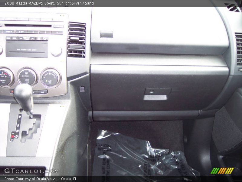 Sunlight Silver / Sand 2008 Mazda MAZDA5 Sport