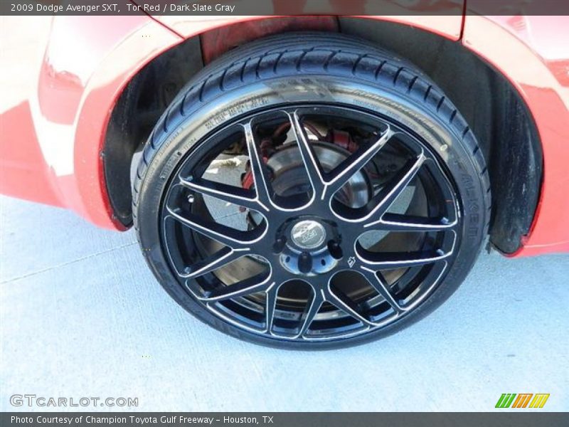Custom Wheels of 2009 Avenger SXT