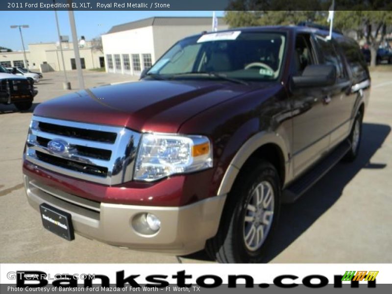 Royal Red Metallic / Stone 2011 Ford Expedition EL XLT