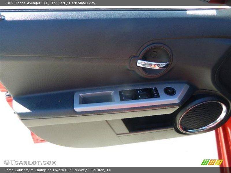 Tor Red / Dark Slate Gray 2009 Dodge Avenger SXT